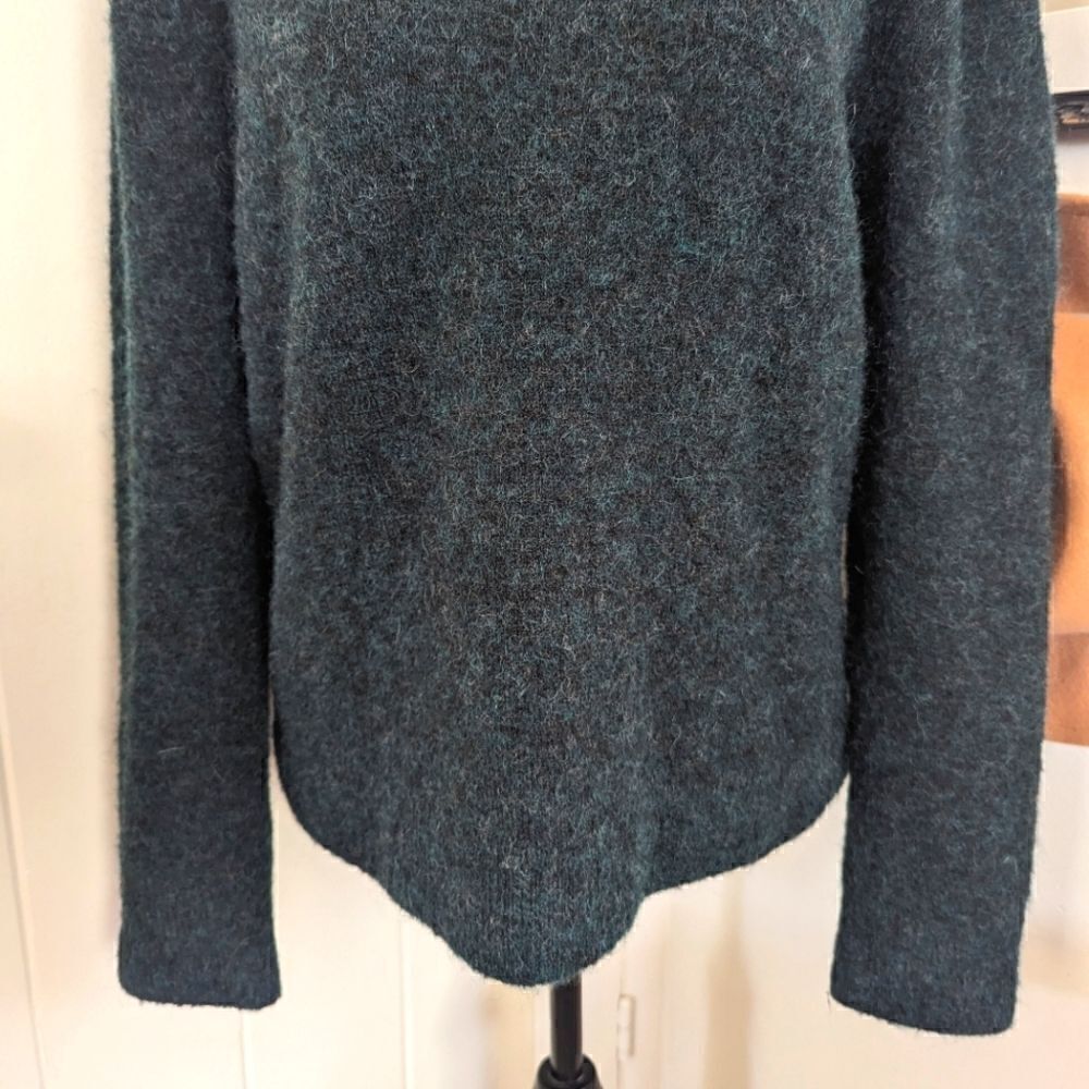 & Other Stories Green Mohair Sweater M Dark Academia Whimsigoth Fairy Grunge - Picture 5 of 11